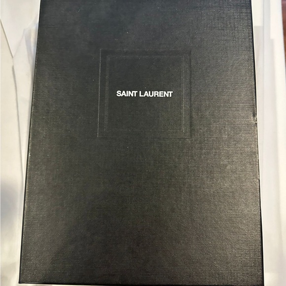YSL Monogram Large Wallet on Chain in Grained Leather - Picture 5 of 6